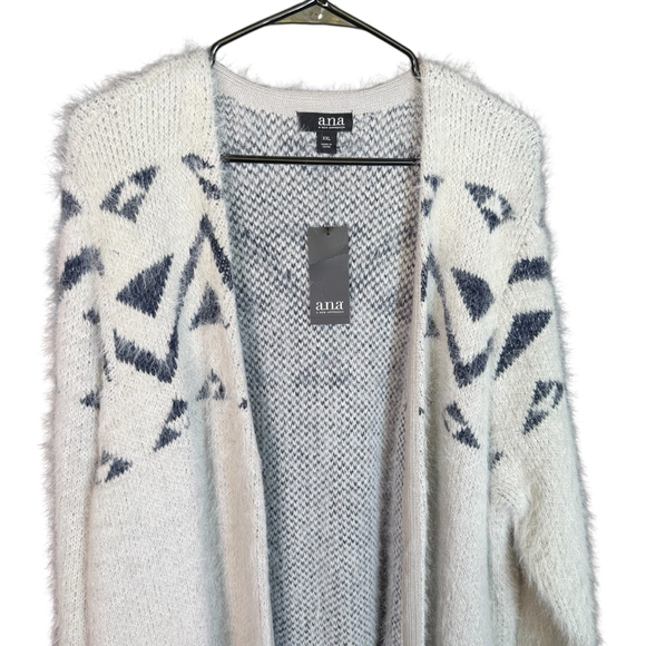 NWT Ana Aztec Long‎ Cardigan Plus Size XXL - Picture 3 of 6